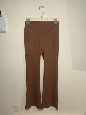 5 for $10 On Chic Beige colored flare leggings NWOT size S/M